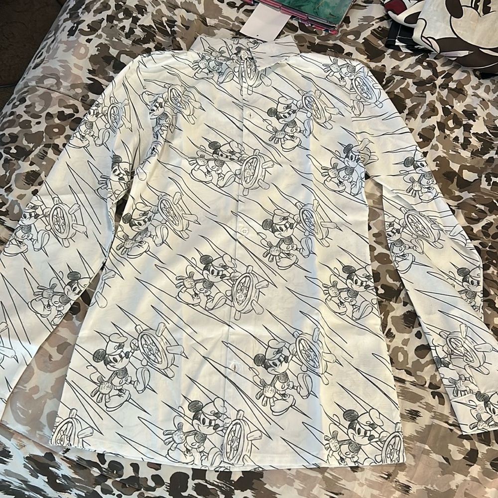 Mickey button-down shirt